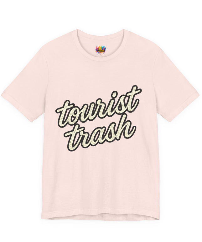 Tourist Trash Script Tee