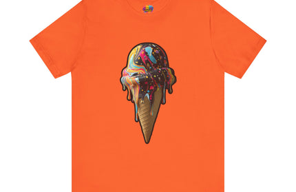 Pastel Marble Swirl Ice Cream Tee