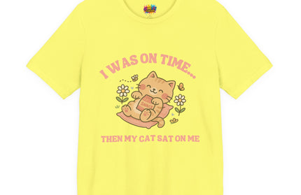 Cat Sat On Me Tee