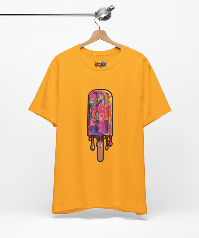 Psychedelic Rainbow Popsicle Drip Tee