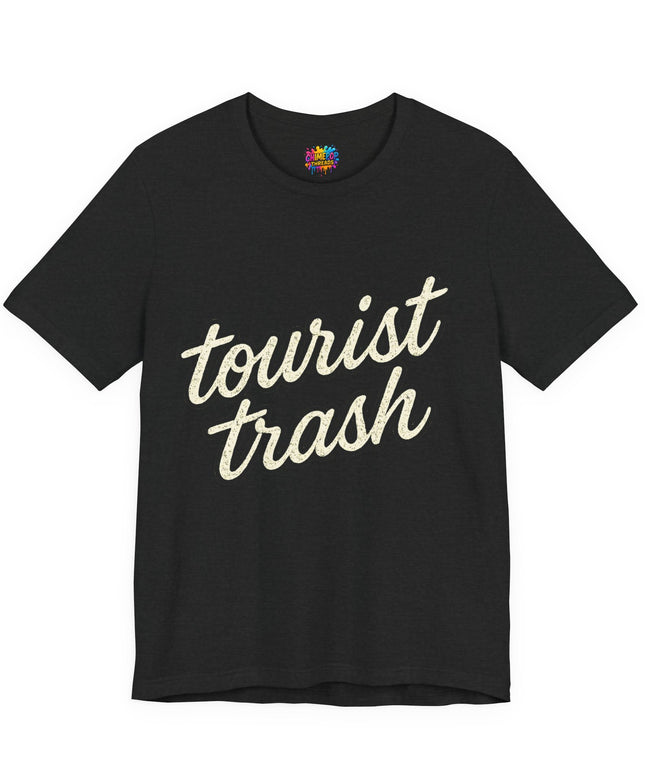 Tourist Trash Script Tee