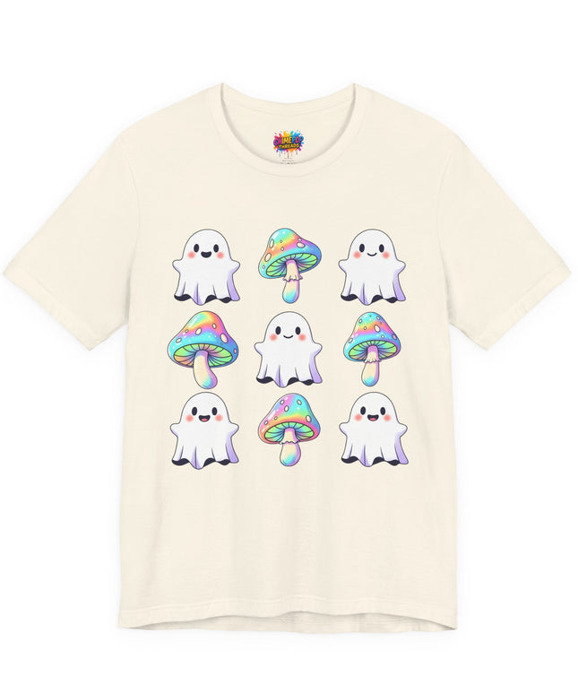 Kawaii Ghost Mushroom Tee
