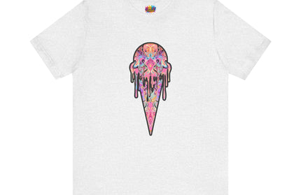 Pastel Ice Cream Symmetrical Drip Tee
