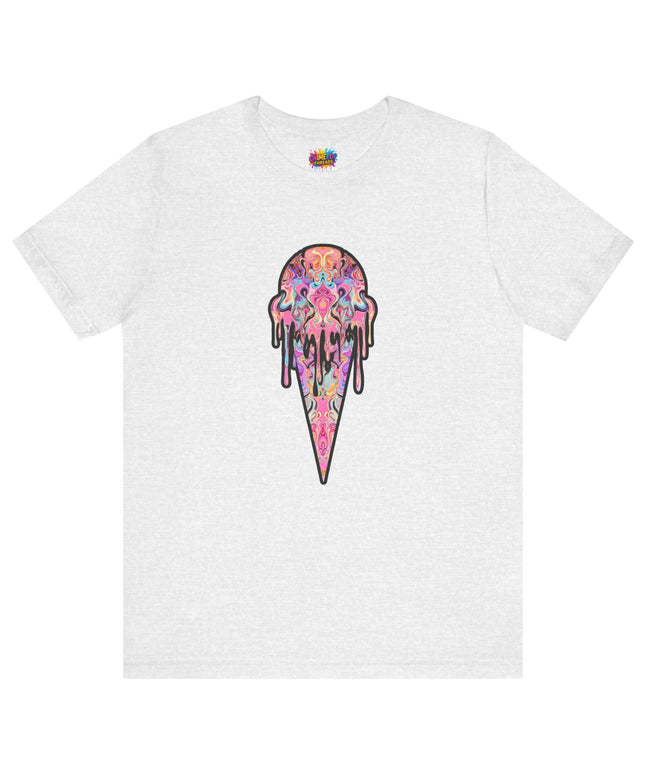 Pastel Ice Cream Symmetrical Drip Tee