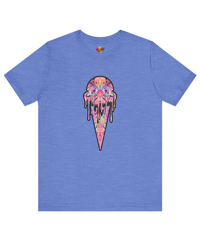 Pastel Ice Cream Symmetrical Drip Tee