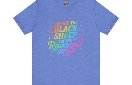 Rainbow Sheep Quote Tee