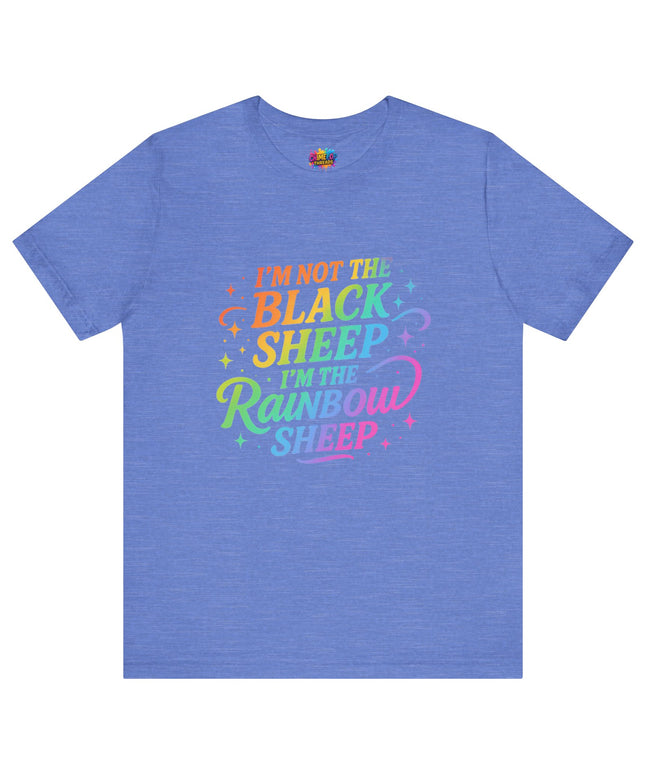 Rainbow Sheep Quote Tee