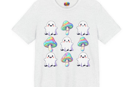 Kawaii Ghost Mushroom Tee