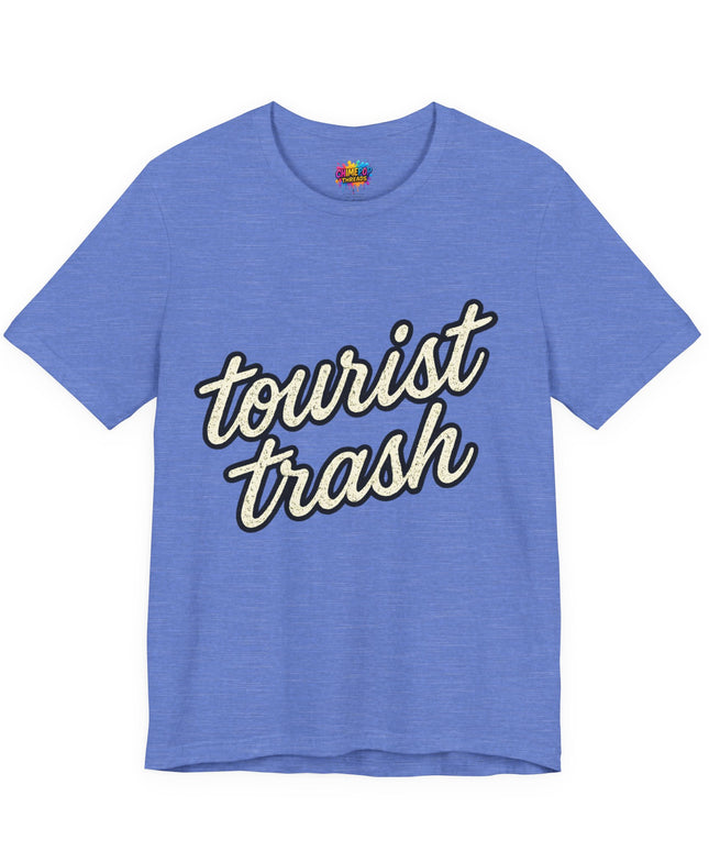 Tourist Trash Script Tee