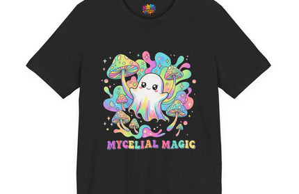 Mycelial Magic Rainbow Ghost Tee