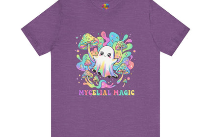 Mycelial Magic Rainbow Ghost Tee