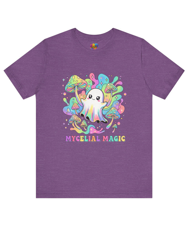 Mycelial Magic Rainbow Ghost Tee