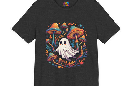 Mycelial Magic Ghost Mushroom Tee
