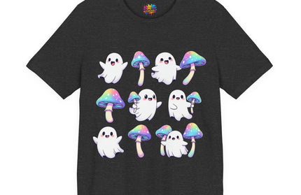Happy Ghost With Mushroom Tee