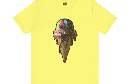 Pastel Marble Swirl Ice Cream Tee