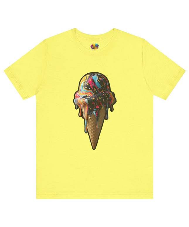 Pastel Marble Swirl Ice Cream Tee