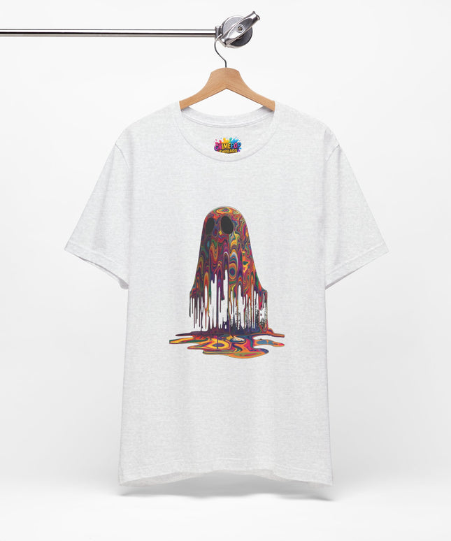 Psychedelic Ghost Rainbow Drip Spirit Tee
