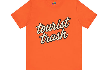 Tourist Trash Script Tee