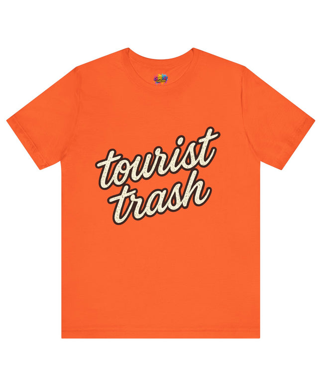 Tourist Trash Script Tee