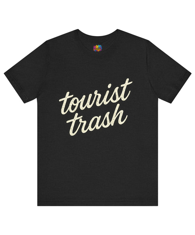 Tourist Trash Script Tee