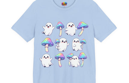 Happy Ghost With Mushroom Tee
