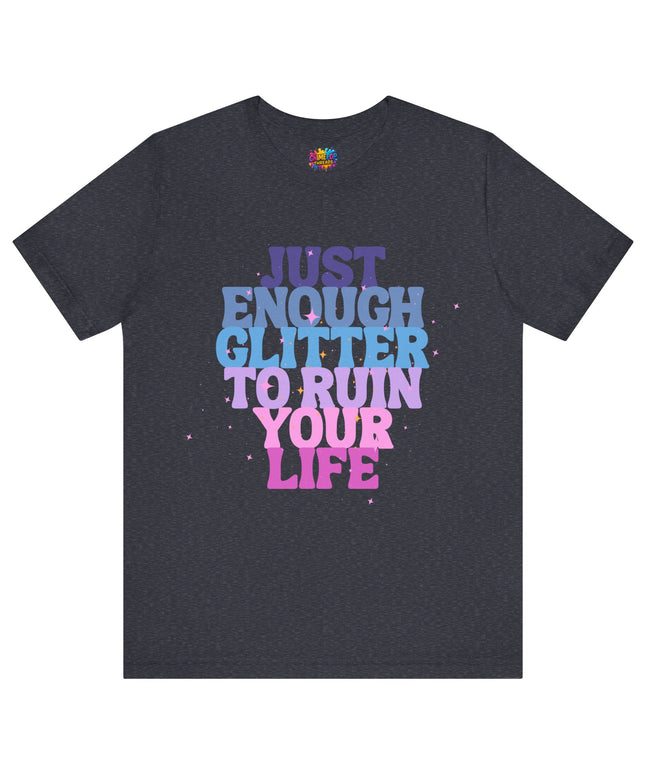 Just Enough Glitter Pastel Tee