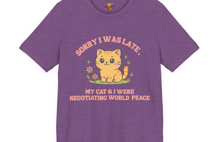 Negotiating Peace Cat Tee