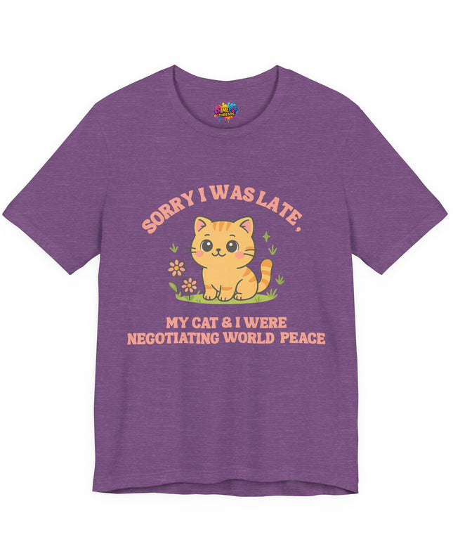 Negotiating Peace Cat Tee