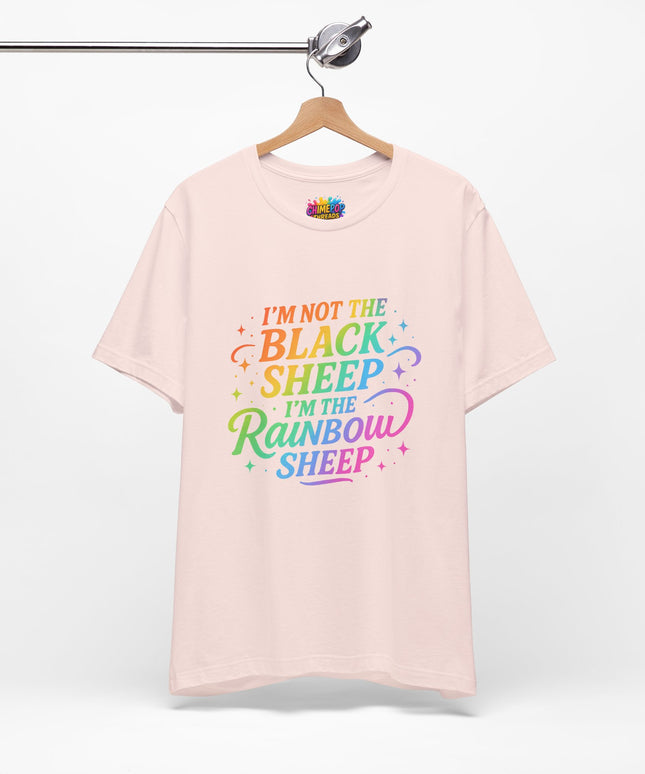 Rainbow Sheep Quote Tee