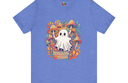 Mycelial Magic Orange Glow Ghost Tee