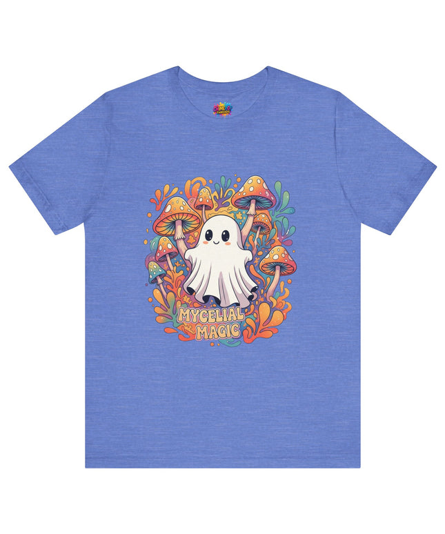 Mycelial Magic Orange Glow Ghost Tee