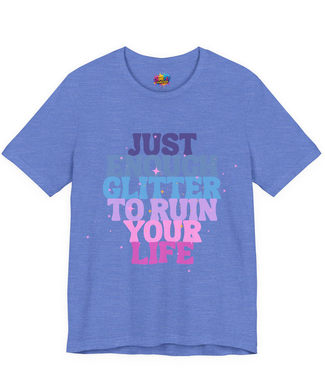 Just Enough Glitter Pastel Tee