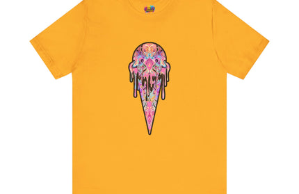 Pastel Ice Cream Symmetrical Drip Tee