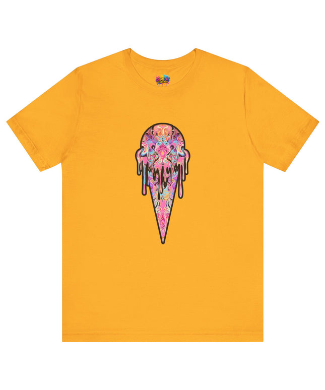 Pastel Ice Cream Symmetrical Drip Tee