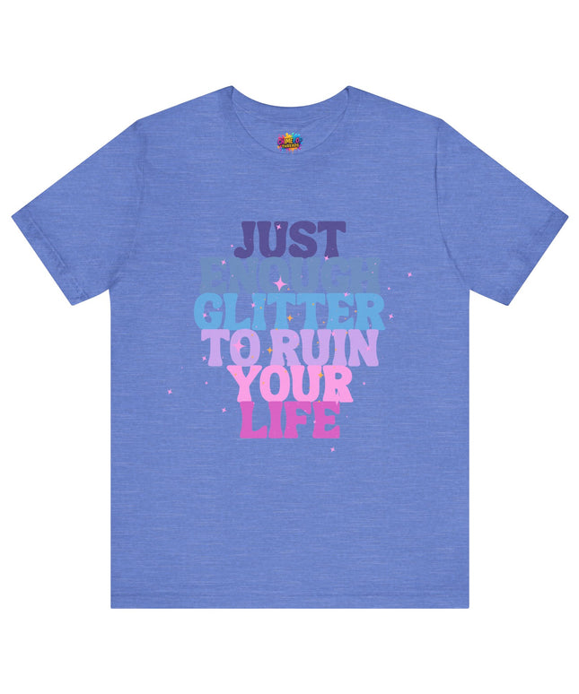 Just Enough Glitter Pastel Tee