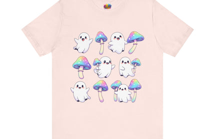 Happy Ghost With Mushroom Tee