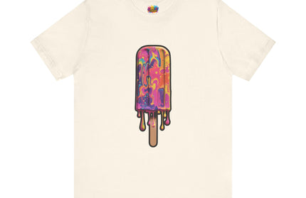 Psychedelic Rainbow Popsicle Drip Tee