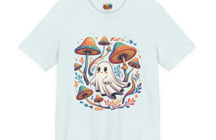 Mycelial Magic Ghost Mushroom Tee