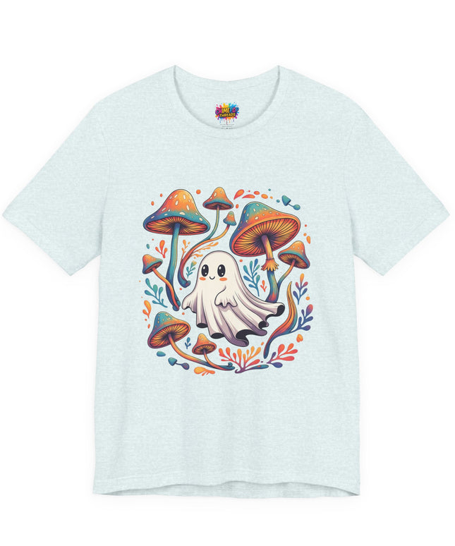 Mycelial Magic Ghost Mushroom Tee