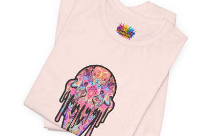 Pastel Ice Cream Symmetrical Drip Tee
