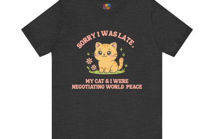 Negotiating Peace Cat Tee