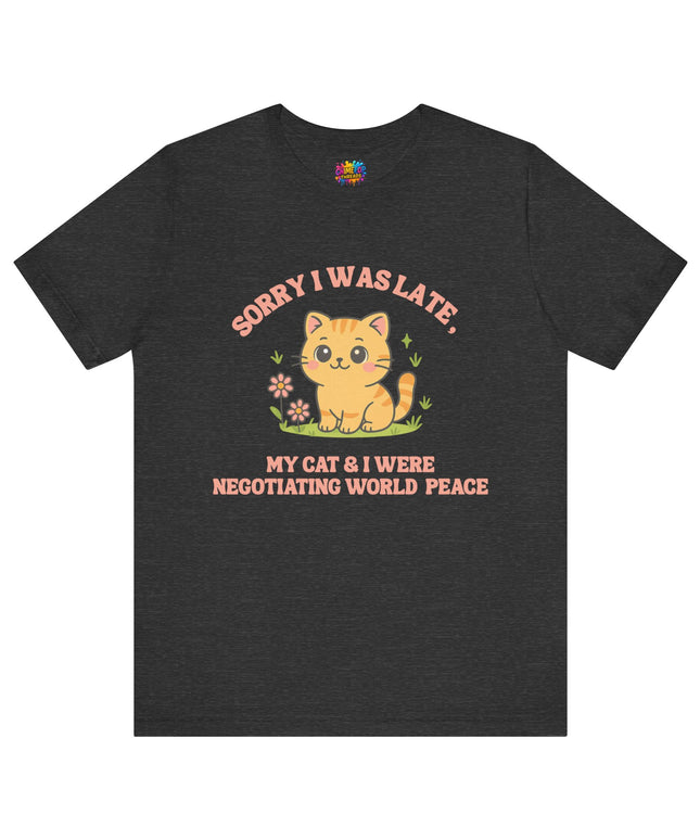 Negotiating Peace Cat Tee