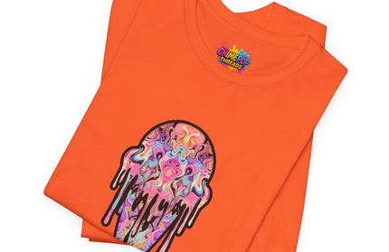 Pastel Ice Cream Symmetrical Drip Tee