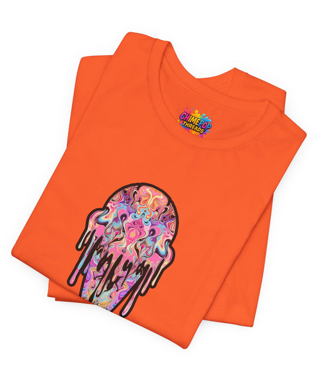 Pastel Ice Cream Symmetrical Drip Tee