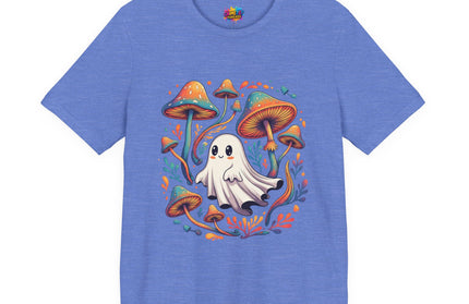Mycelial Magic Ghost Mushroom Tee