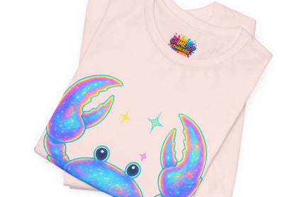 CLAWSOME Neon Crab Tee - Ocean Lover T-Shirt