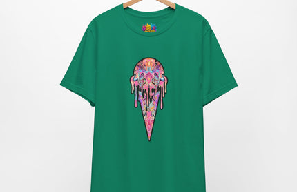 Pastel Ice Cream Symmetrical Drip Tee