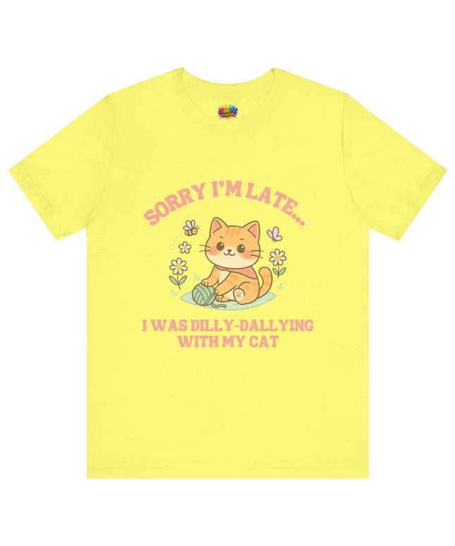 Dilly Dally Cat Tee