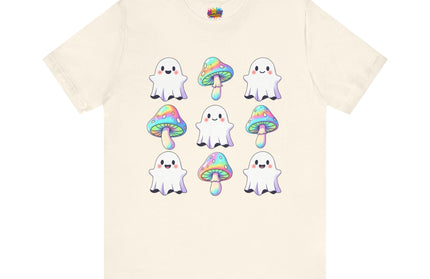 Kawaii Ghost Mushroom Tee