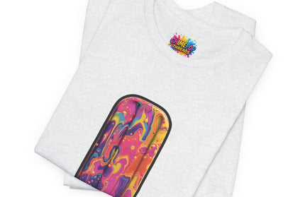 Psychedelic Rainbow Popsicle Drip Tee